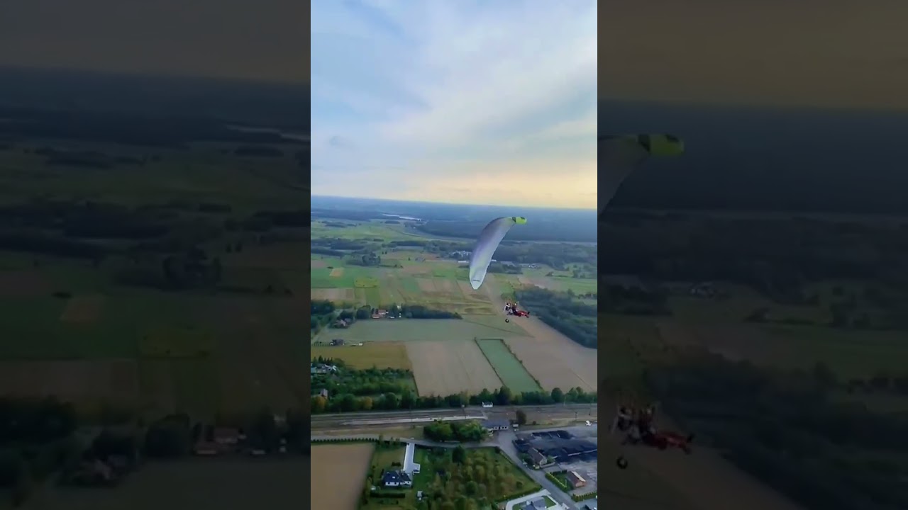 Wolni w powietrzu 😁 #hadron3 #simonini #flying #paragliding