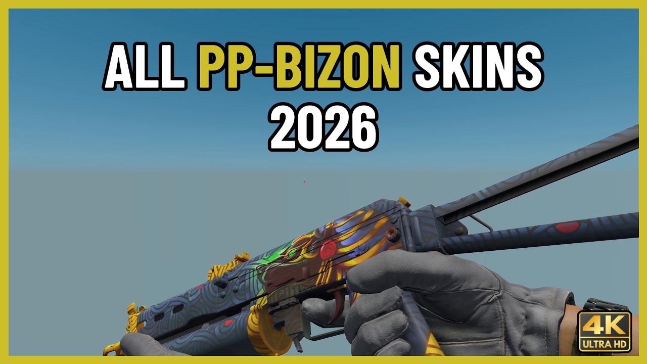 All PP-Bizon Skins + prices 2026 | CS2 In-Game [4K]