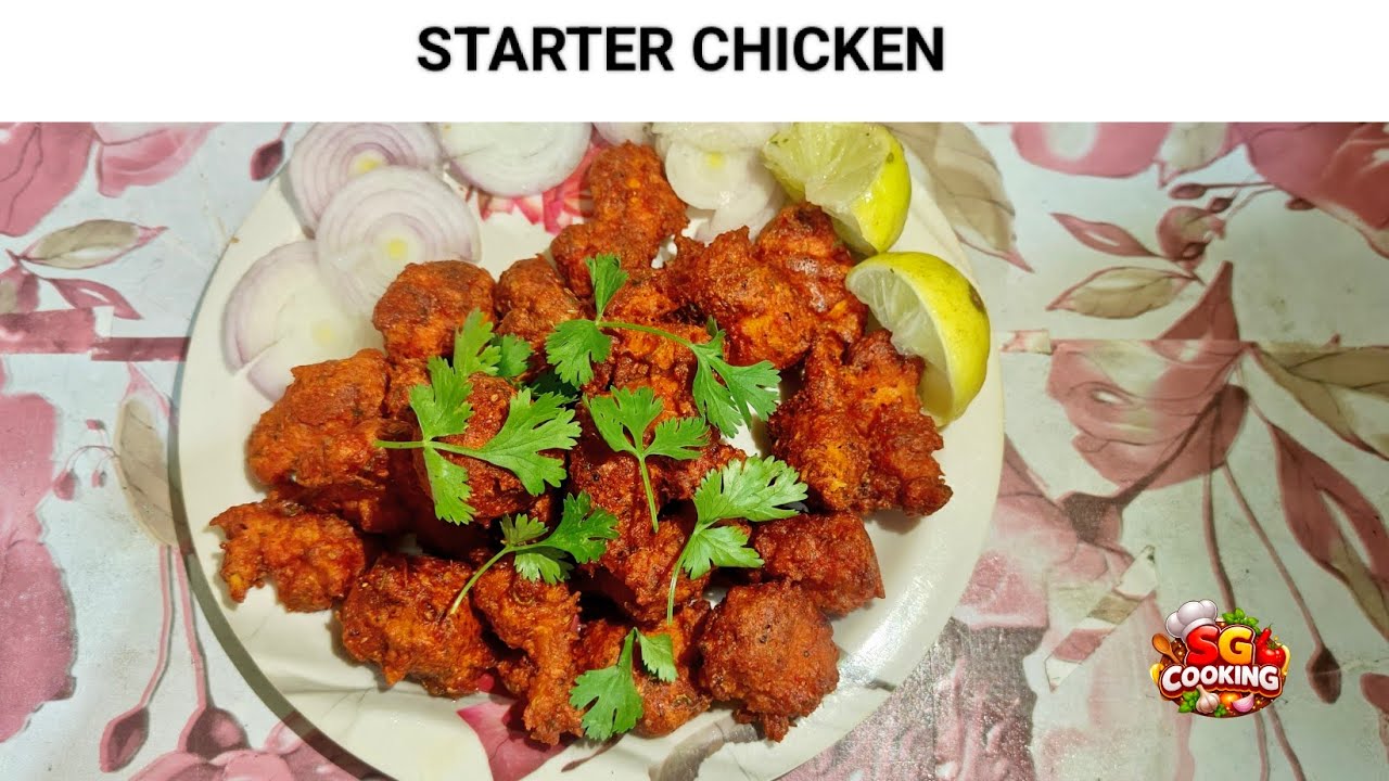 Starter Chicken Recipe|SG COOKING|#starter #chicken #recipe #sgcooking #viral #viralvideo 