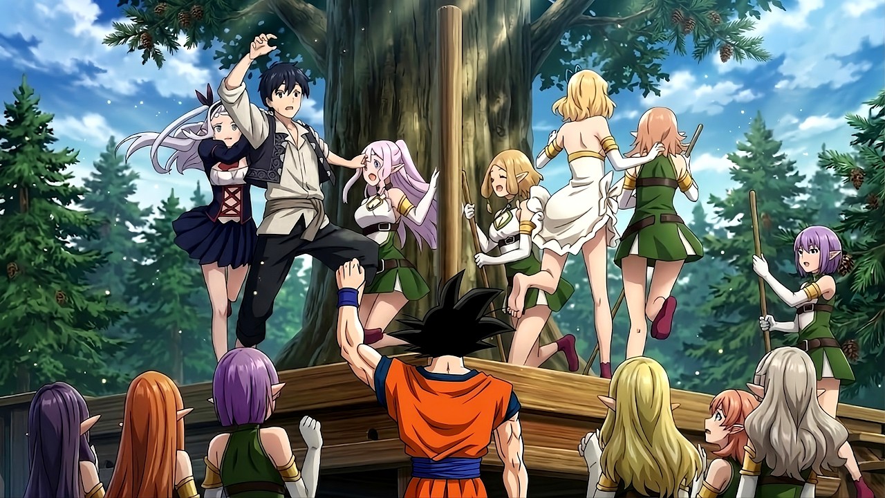 Goku Viviendo en un Mundo Isekai - Isekai Nonbiri Nouka #capitulo5