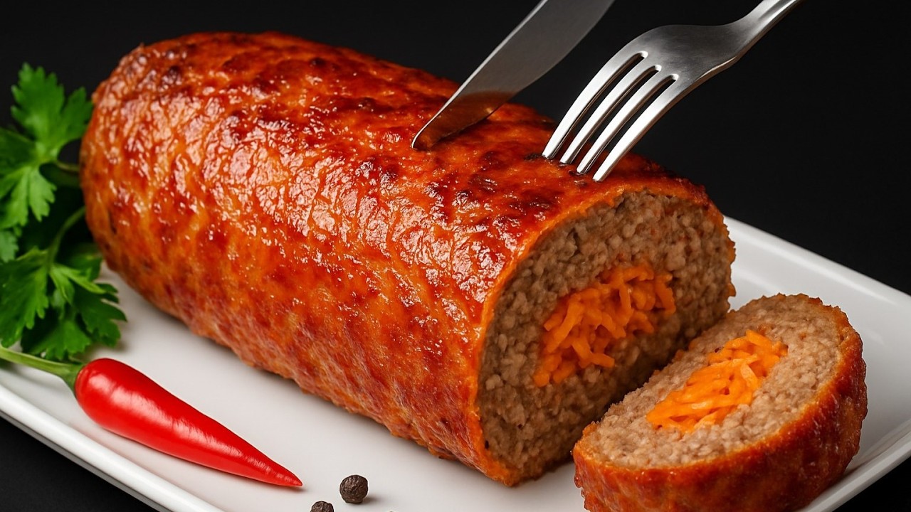 Der leckerste Hackbraten der Welt, nach dem Rezept meiner Gro&szlig;mutter! Einfach und schnell!5 Minuten
