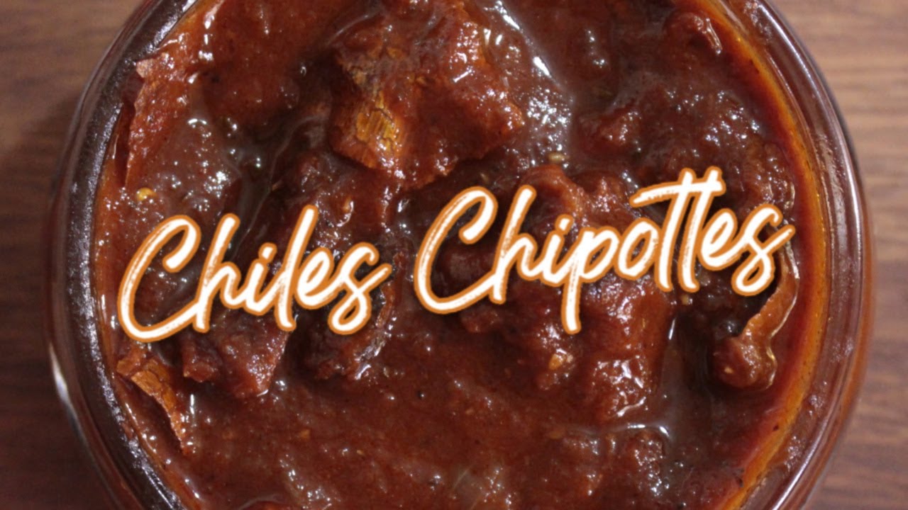 CHILES CHIPOTLES ADOBADOS 100% CASEROS | ALE DE NAVA