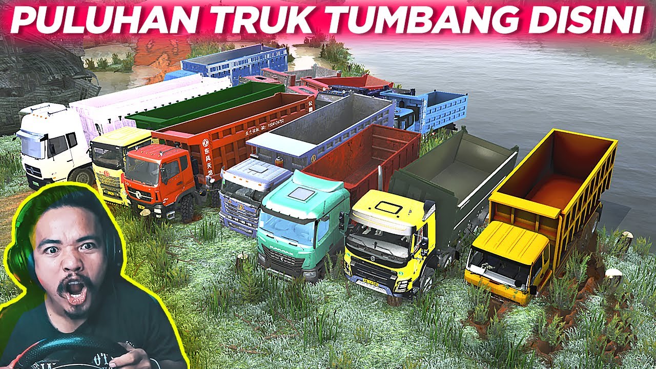 13 DUMP TRUK PADA TUMBANG DISINI - Spintires Mudrunner