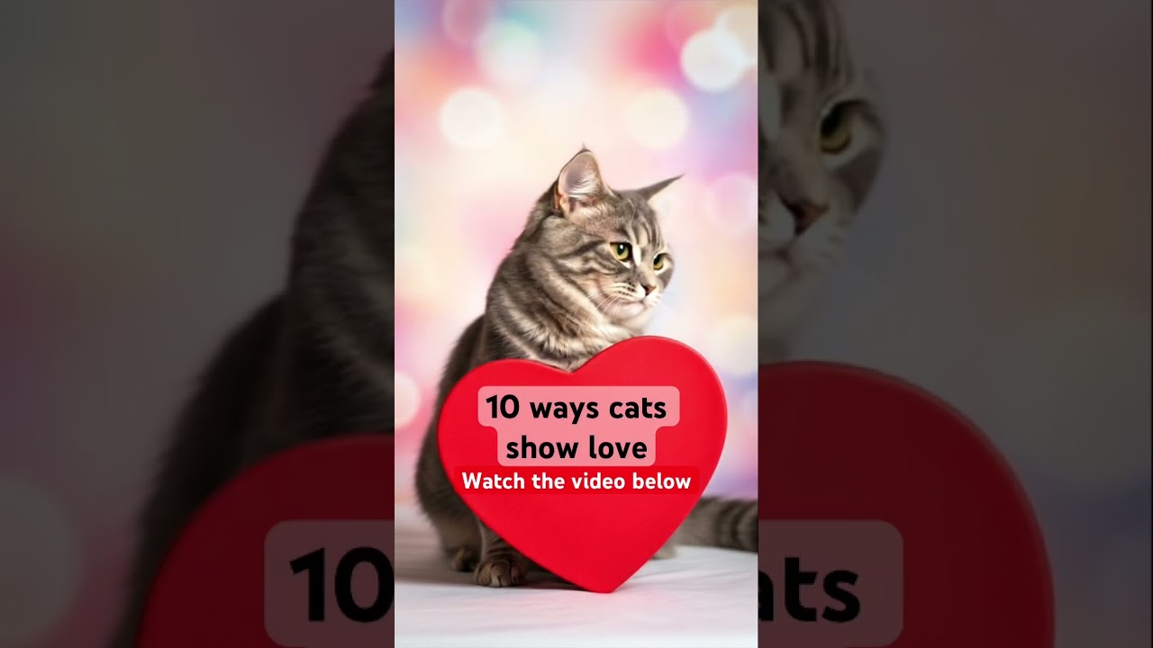 10 Ways Cats Show  Love 