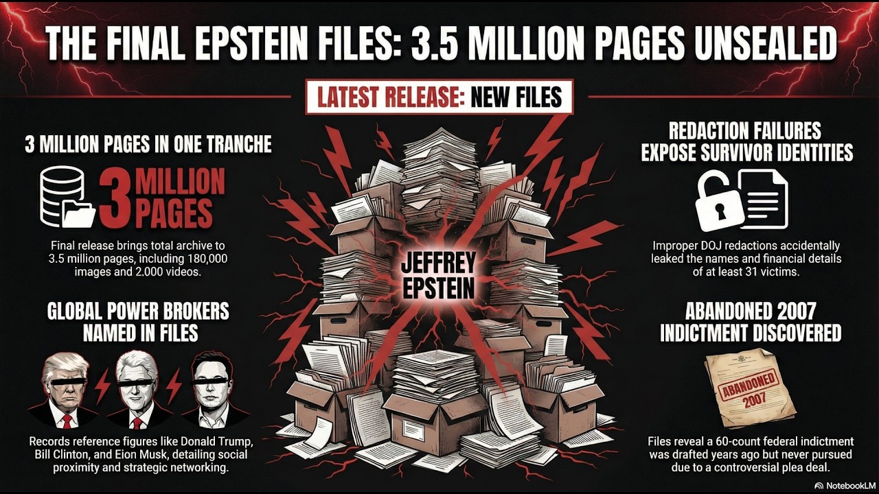 2026 Epstein Files Released: Elite Links & DOJ Scandals