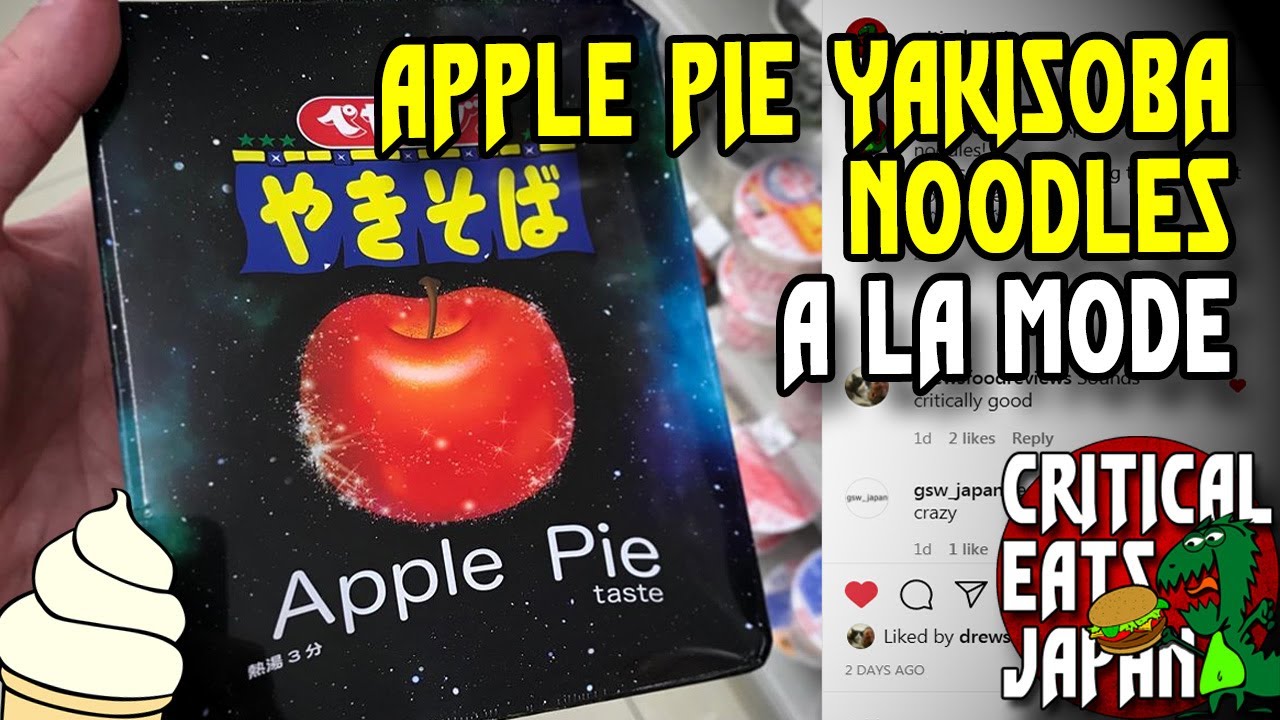 Apple Pie Yakisoba Noodles? | with Aaron (& Serina)