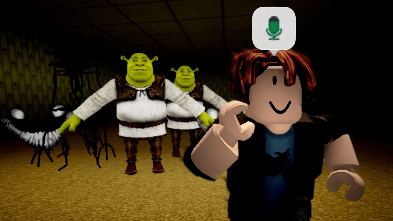 ROBLOX SHREK IN THE BACKROOMS IS NOT IT