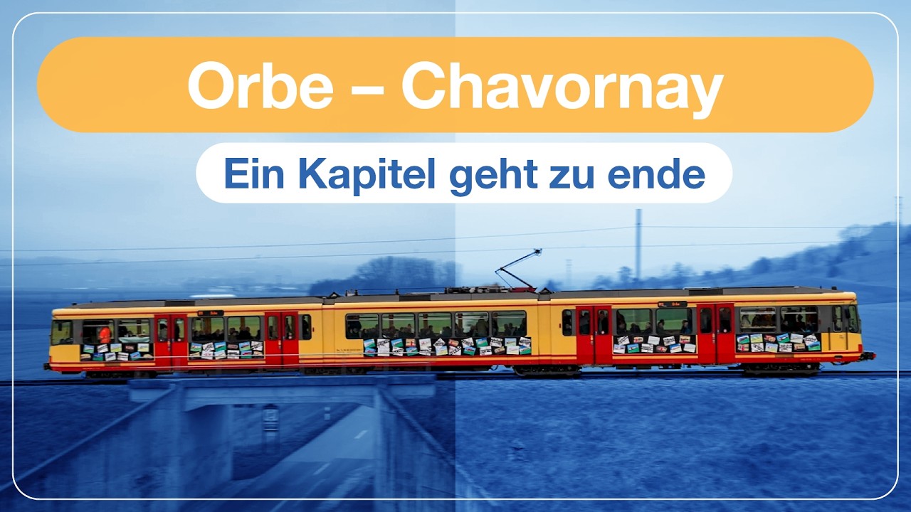Orbe - Chavornay : ein Kapitel geht zu ende - Rail One [S5-F04]