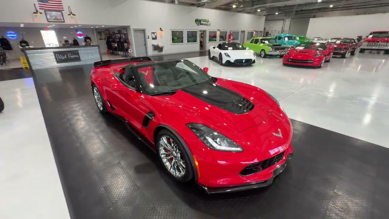 2015 Chevrolet Corvette Z06 Convertible 3LZ 7 Speed Walk Around