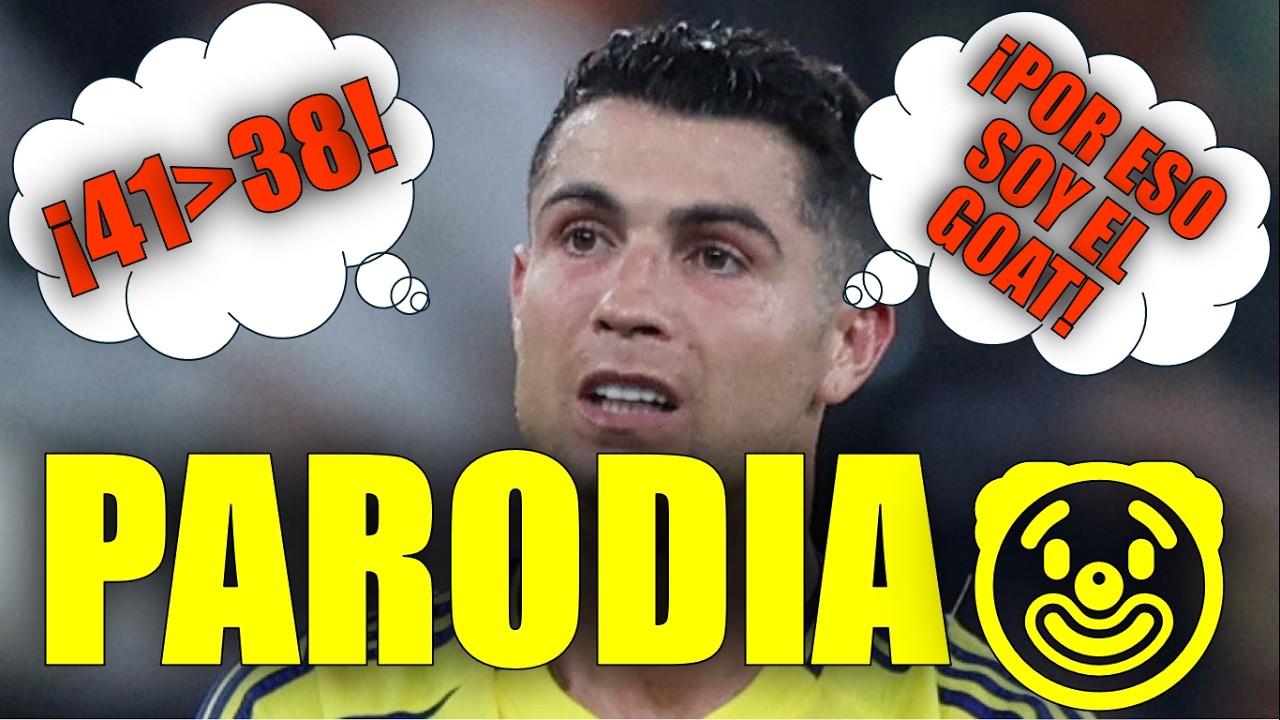 LA PRUEBA DEFINITIVA DE QUE CR7 ES MEJOR QUE MESSI 😂 SE ACABÓ EL DEBATE | PARODIA 🤡