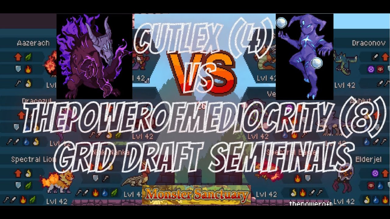 Grid Draft Semifinal Cutlex (4) vs ThePowerOfMediocrity (8)