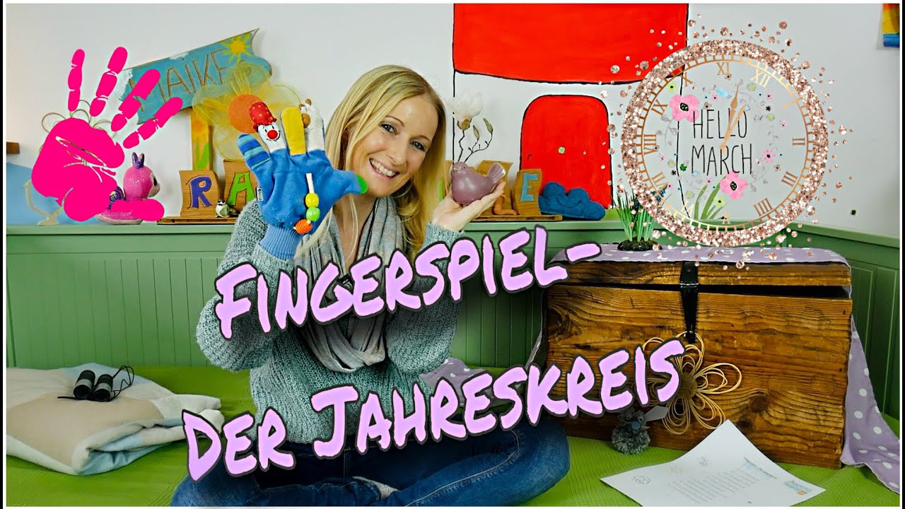 Fingerspiele für Kinder – Der Jahreskreis 🌸 ☀️ 🍂 ❄️