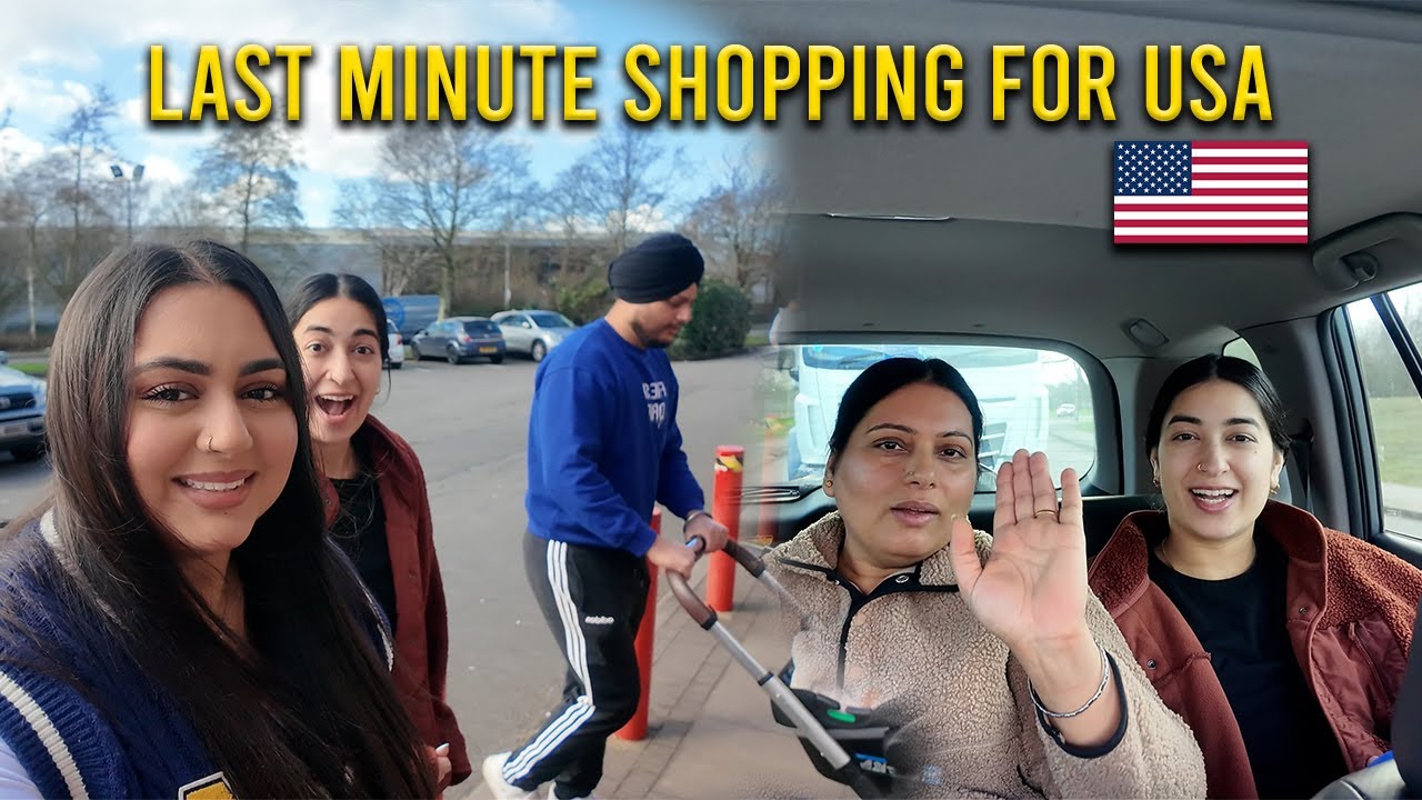 LAST MINUTE SHOPPING FOR USA!! 😲🇺🇸
