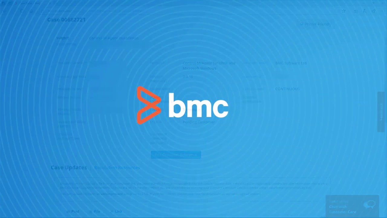 Managing BMC Software Support Cases