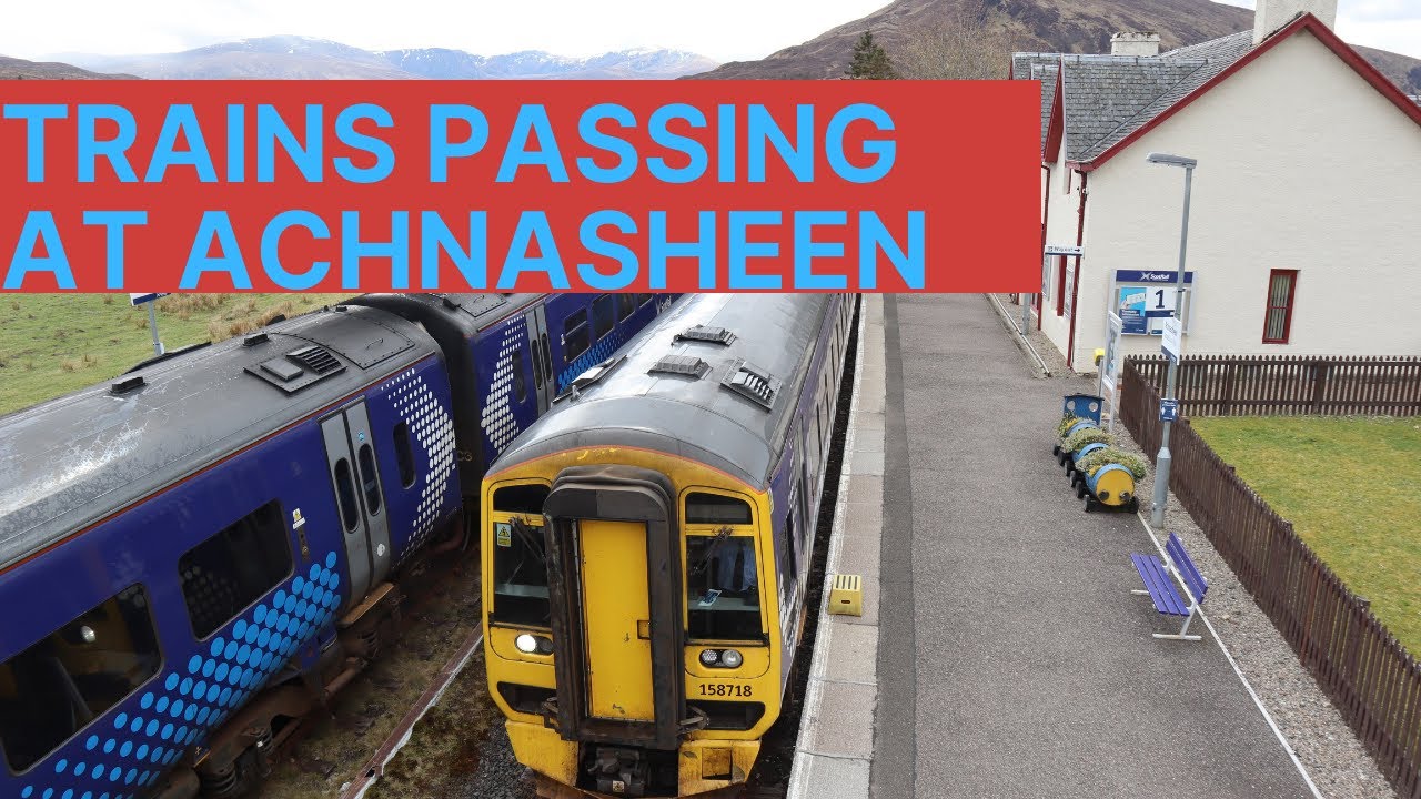 Achnasheen - remote Scottish station.