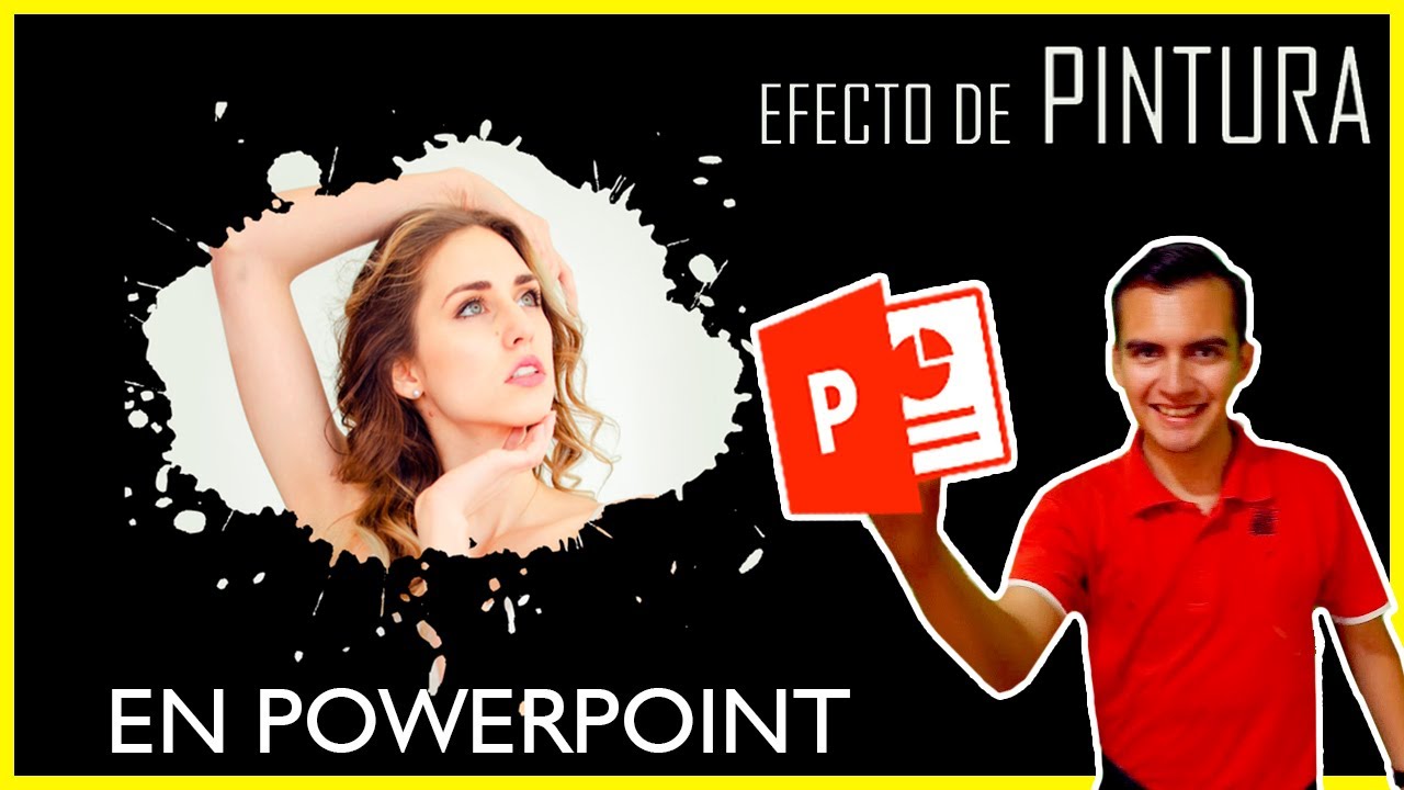 Efecto PINTURA para presentaciones CREATIVAS en PowerPoint en 3 min!!