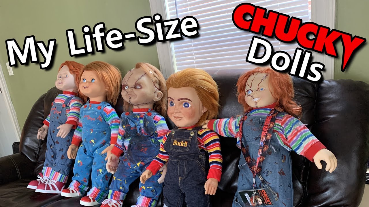 My Lifesize Chucky Dolls | Mis Muñecos Tamaño Real De Chucky