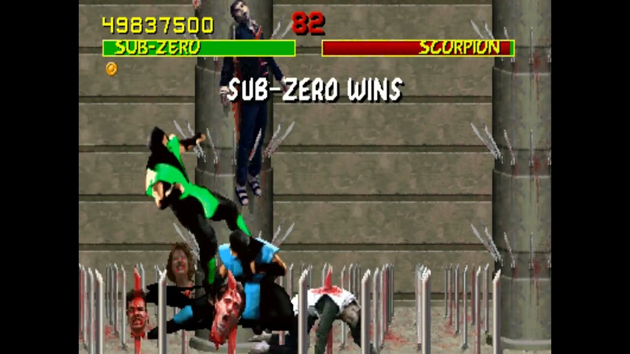 TAS MK1 (Arcade) - Reptile Fights