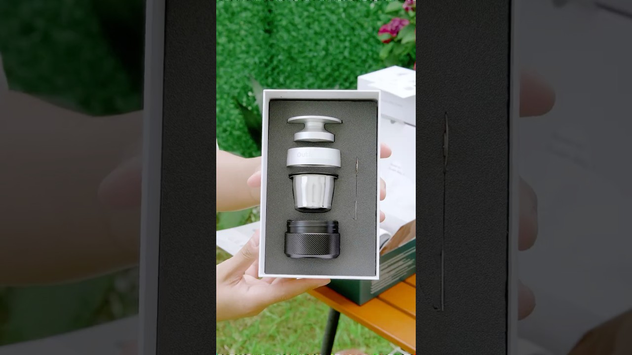 Ultimate Coffee on the Go! | OutIn Nano Portable Espresso Machine & Basket Plus Review #coffee