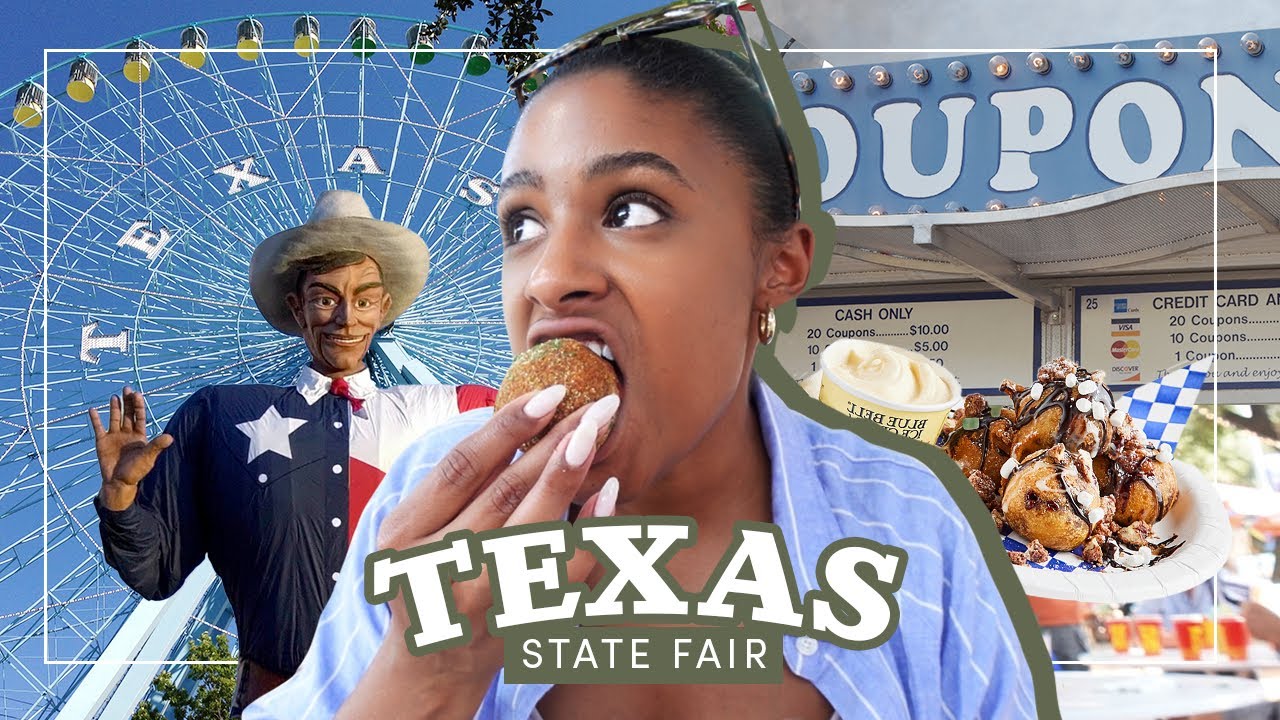 is the TEXAS STATE FAIR worth the hype | food + drink reviews, rides, and more!