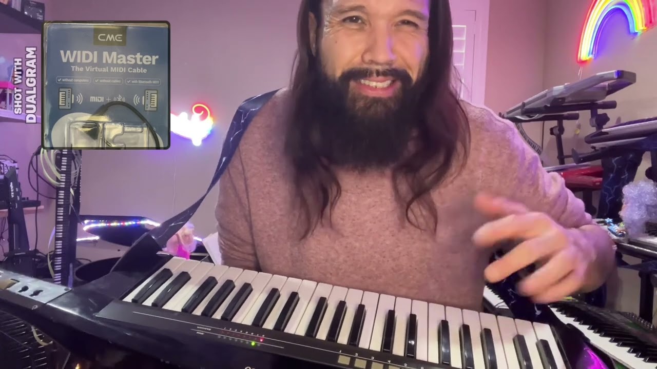 Studio Sundays: the Korg RK 100 and the CME wireless Bluetooth Widi Master