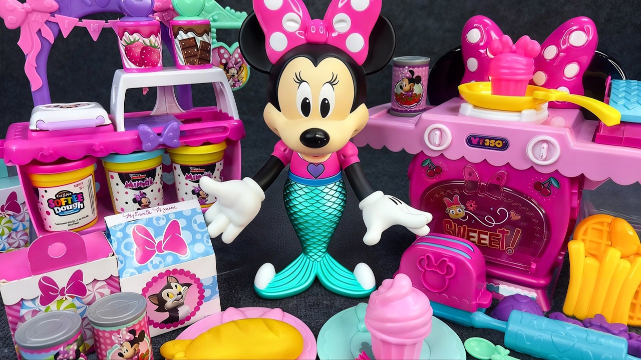 Kitchen Playset | Unboxing Disney Minnie Mouse Kitchen Cooking Toy Playset ASMR 2026 #2