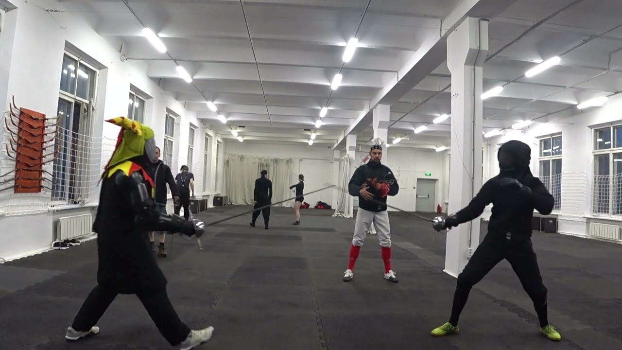 фехтование - фон многое решает))