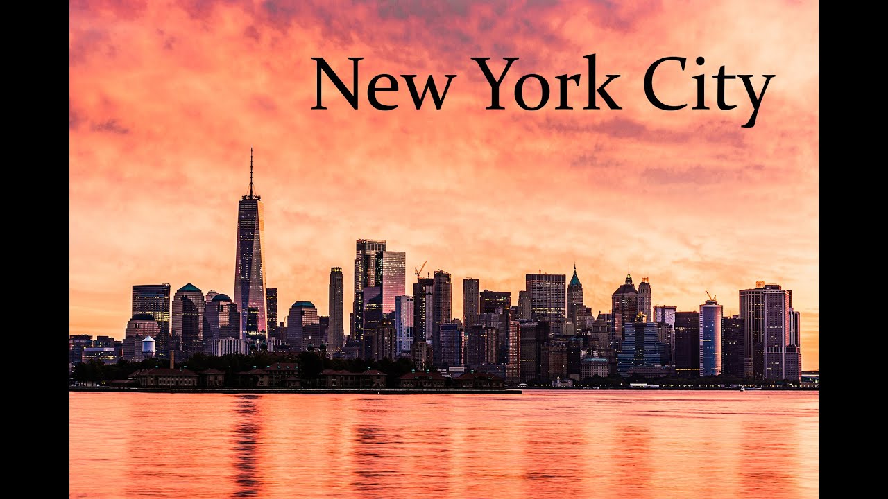 20 Minutes of New York City Sunrise and Sunset Timelapses - Relaxing Music / Video (4K)