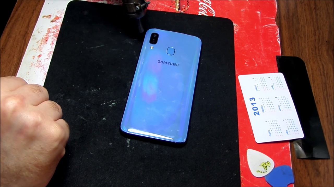 samsung A40 sıvı temas tamiri