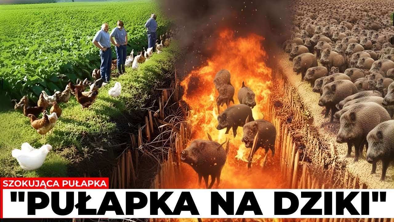 Świat w Szoku! Teksańscy Rolnicy Zbudowali Genialną Pułapkę Na 2 Miliony Dzików