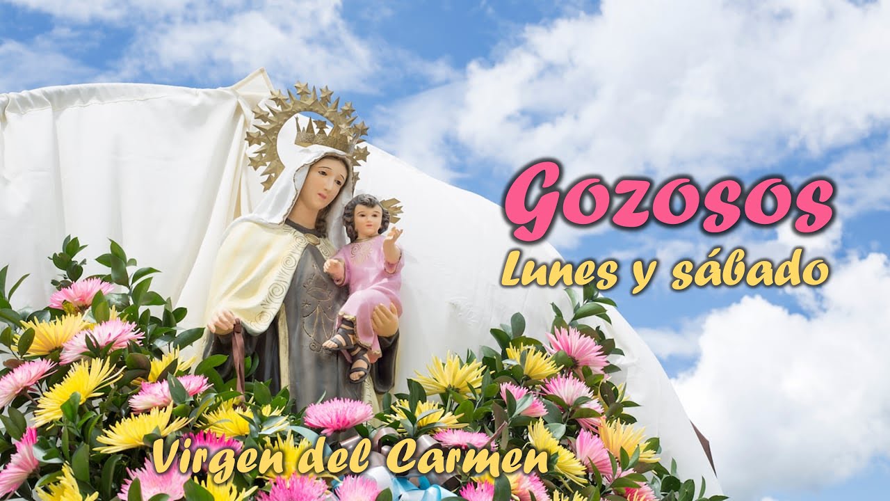 Santo ROSARIO DE HOY LUNES Virgen del Carmen