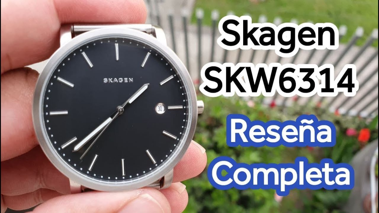 Un reloj elegante Skagen SKW6314