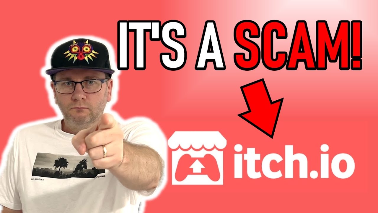 Stop Using itch.io - It's A SCAM! | Games 'n James | Jimmy Vegas