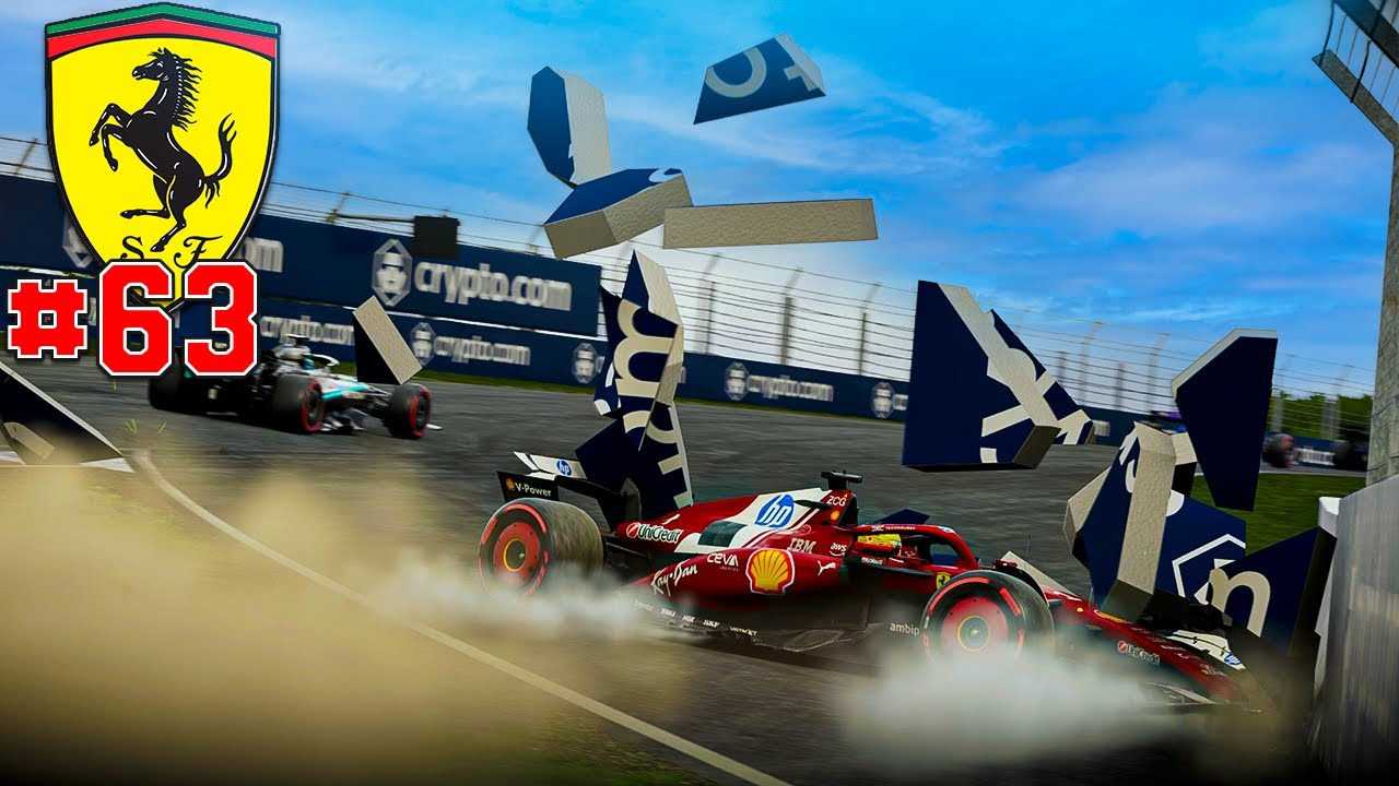 F1 25 - MODO CARREIRA - CORRIDA ÉPICA E MUITO COMPLICADA! - EP 63