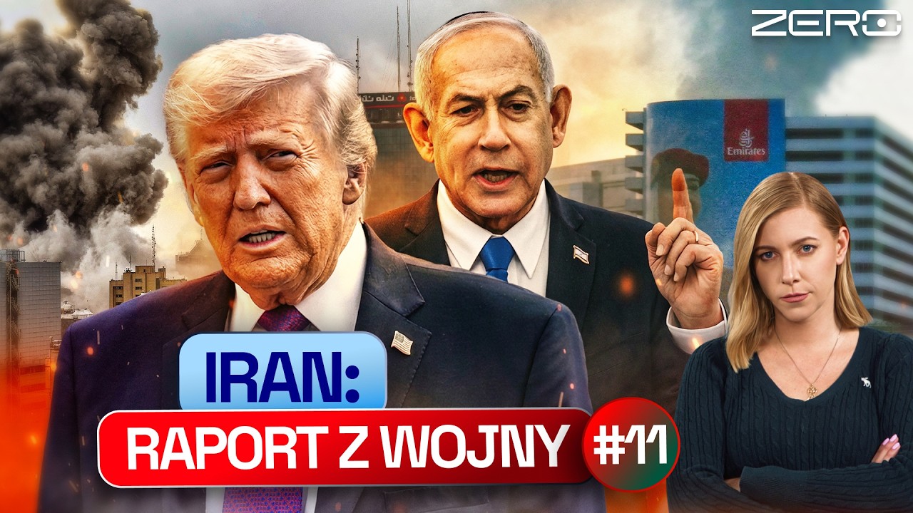 TRUMP CHCE POMOCY. NETANJAHU ŻYJE. LOTNISKO W DUBAJU PŁONIE. OSCARY W CIENIU WOJNYOPIS: