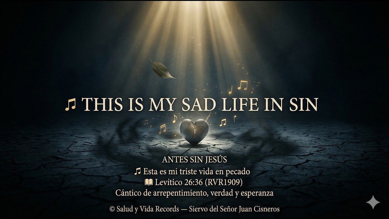 🎵 THIS IS MY SAD LIFE IN SIN ANTES SIN JESÚS  🎵 Esta es mi triste vida en pecado  📖 Levítico 26 3