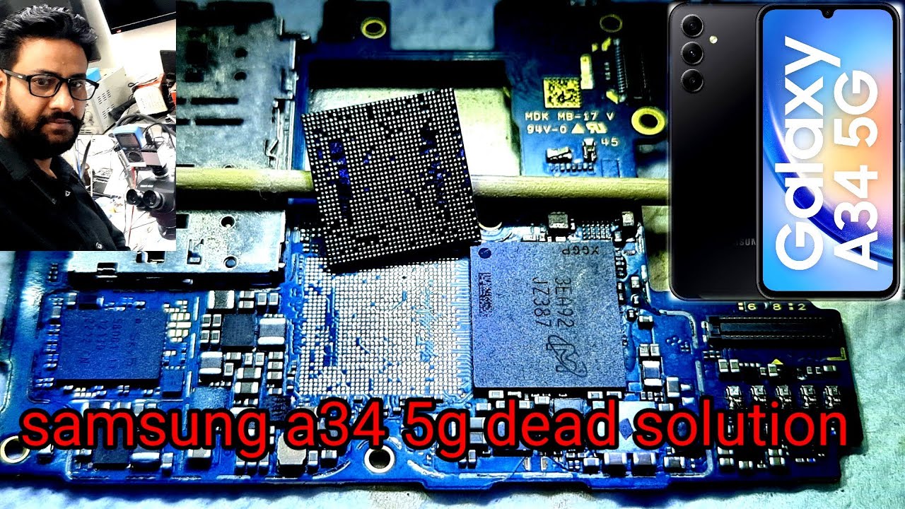 samsung a34 5g dead solution samsung a34 5g cpu reball #samsunga345g