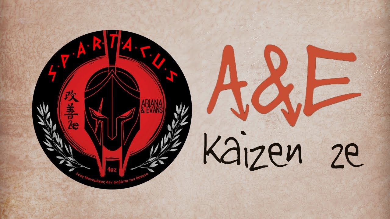 Spartacus de Ariana & Evans Kaizen 2e fórmula 🤘🏼😎