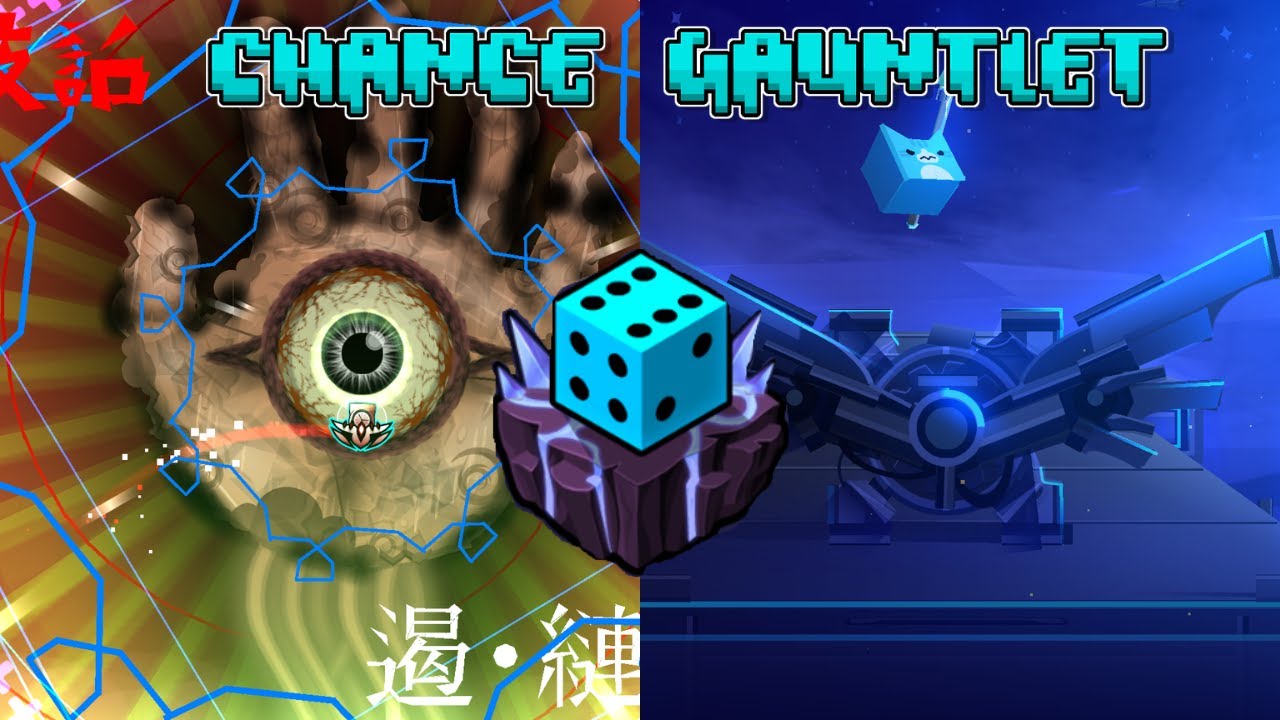 Chance Gauntlet - All levels | Geometry Dash 2.208 update