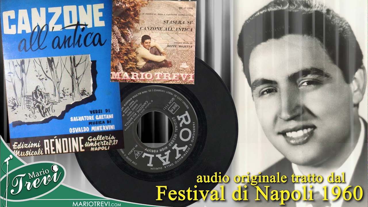 MARIO TREVI - Canzone all'antica (audio Festival di Napoli 1960)