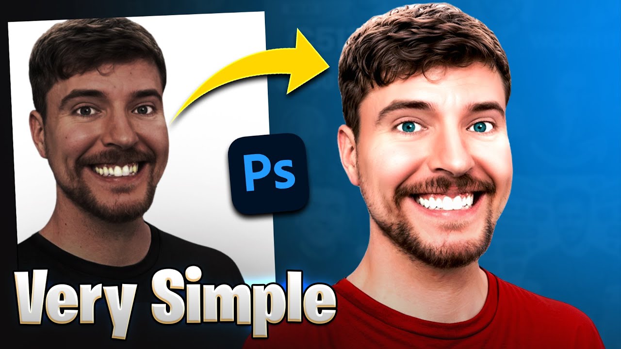 How to Create Thumbnail like Mr Beast!🔥 | Photoshop Tutorial