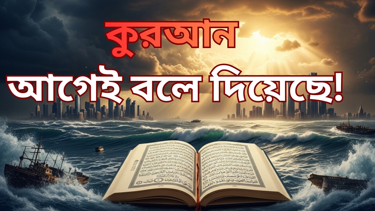 কুরআন ১৪০০ বছর আগে আজকের পৃথিবীর এই সত্য বলে দিয়েছে!