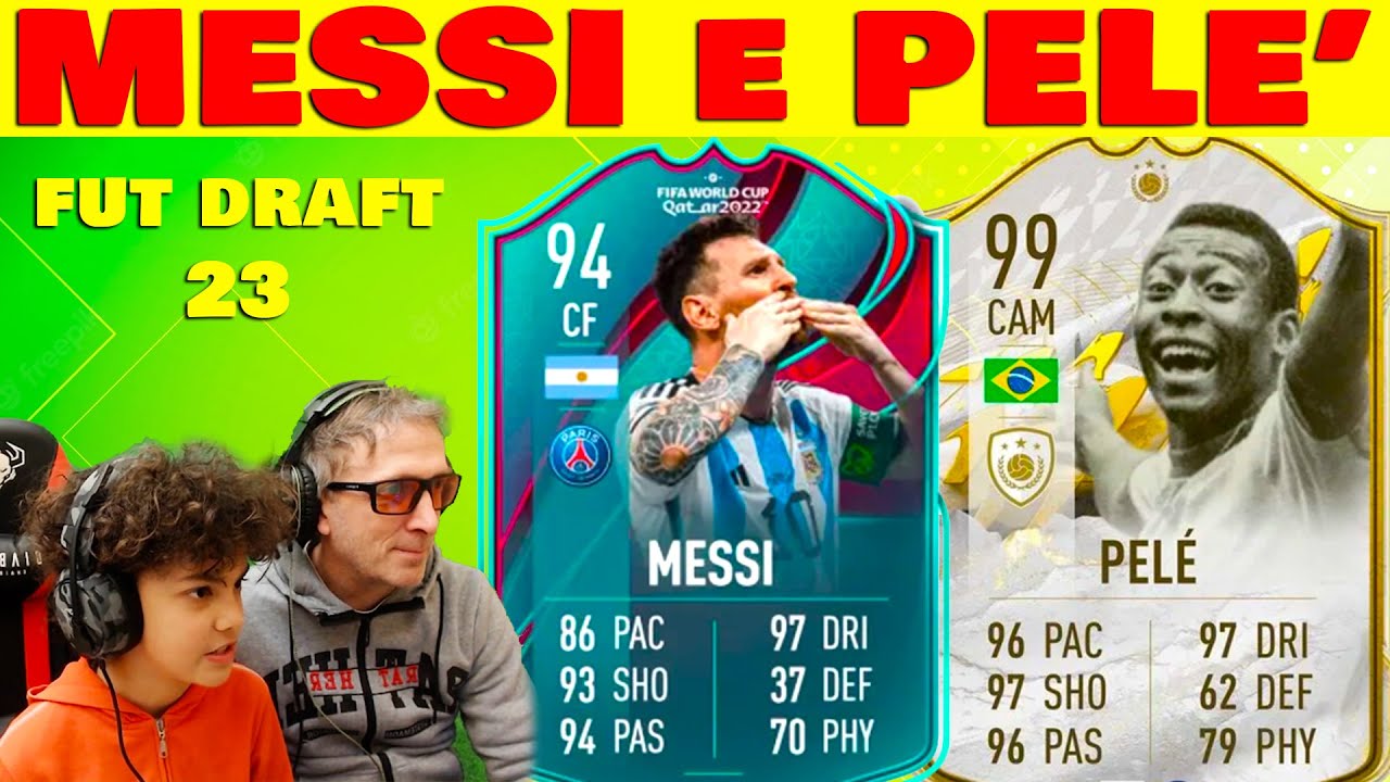 FUT DRAFT LEGGENDARIA... con MESSI e PELE' - FIFA 23