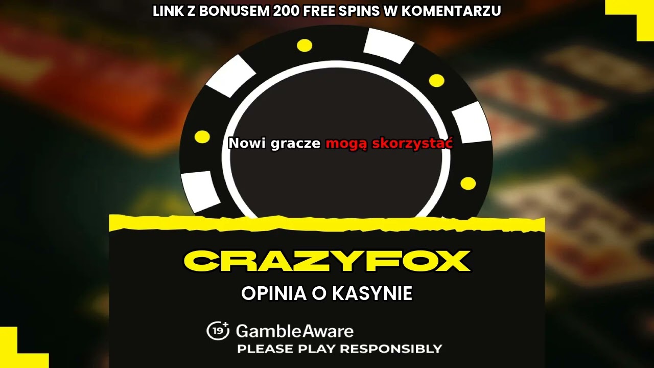 CRAZYFOX RECENZJA KASYNA 2025 – WYPŁATY, BONUSY, WARUNKI I KOD PROMOCYJNY