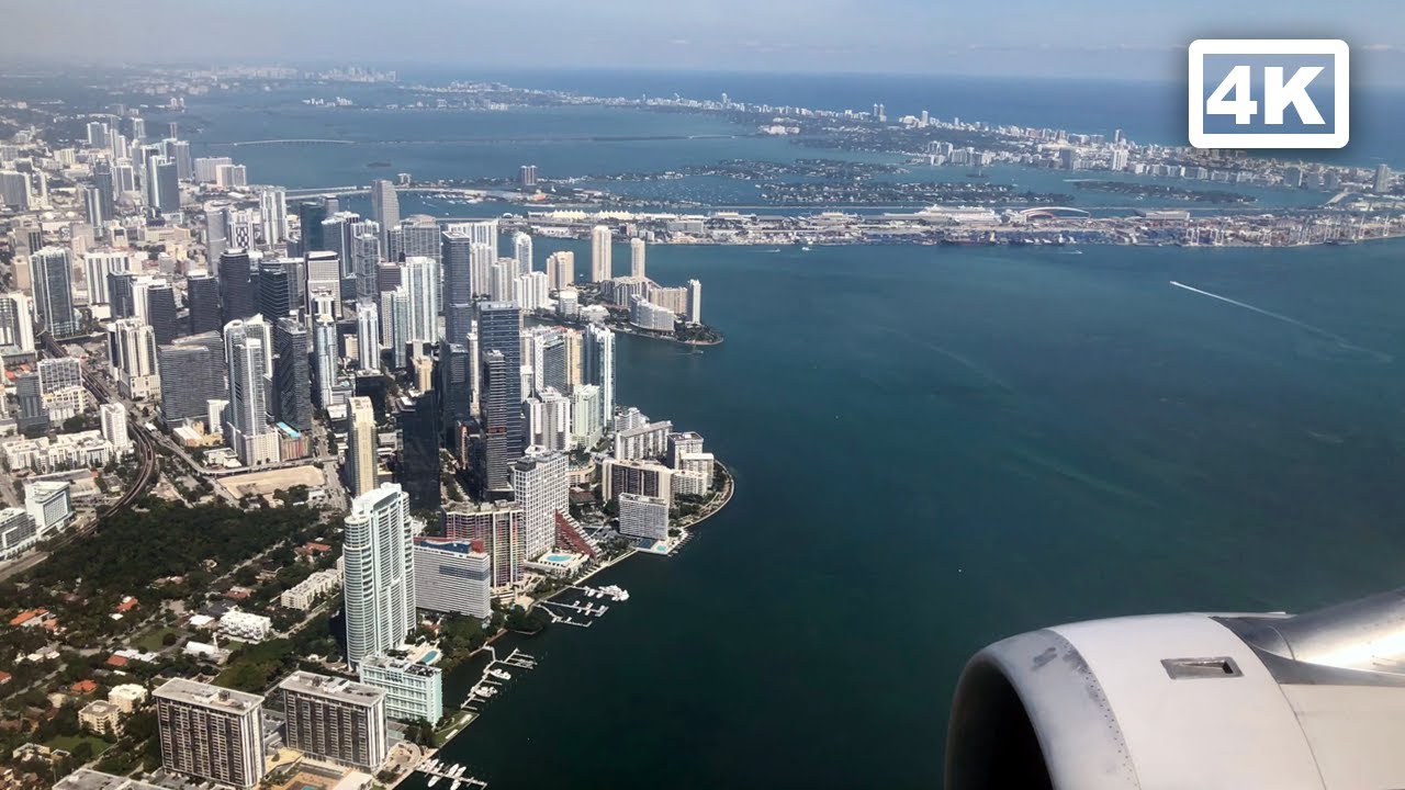 BEAUTIFUL LANDING AT MIAMI, FLORIDA
