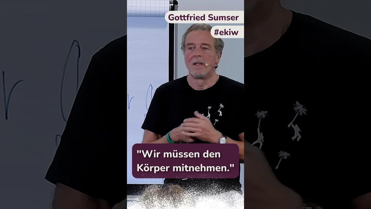 Wir m&uuml;ssen den K&ouml;rper mitnehmen. #ekiw #einkursinwundern