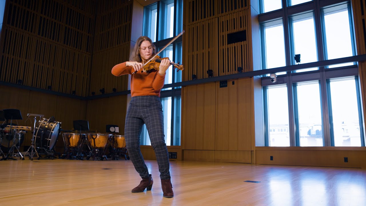 A Violin Recital Reimagined