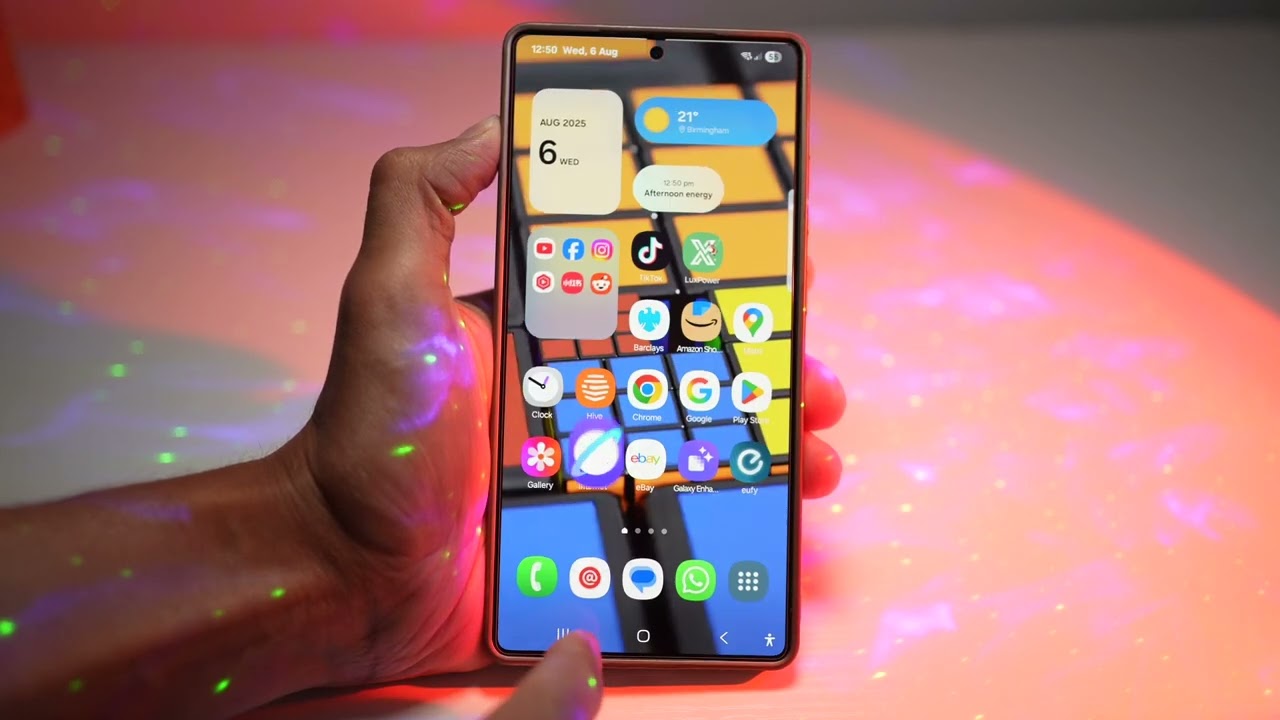 How to Add Samsung Internet Search Widget to your Homescreen 2025