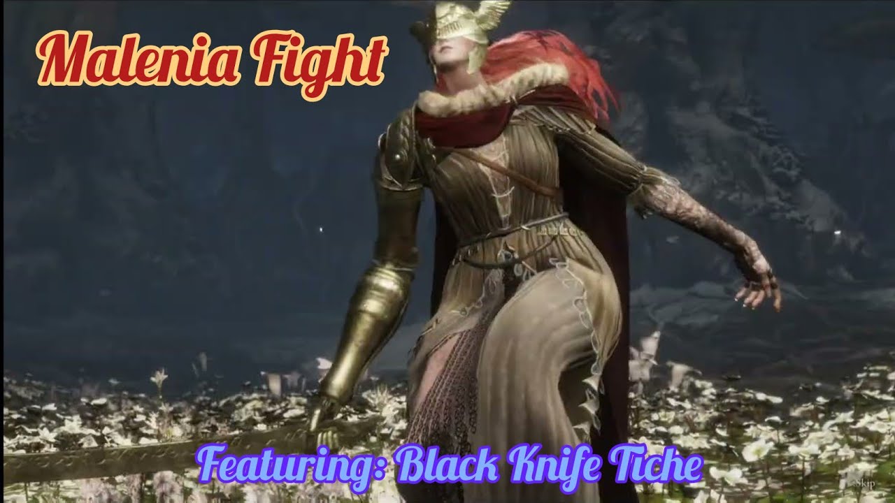 Finally Beating Malenia (With Black Knife Tiche)