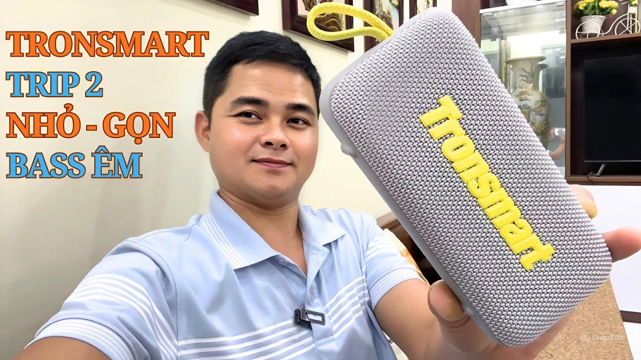 Tronsmart Trip 2 Nhỏ Đẹp Bass Êm Dành Cho Anh Em Đây